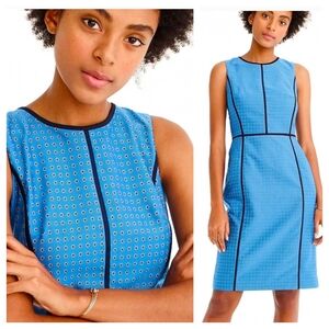NWT J Crew Paneled Sheath Dress F4122